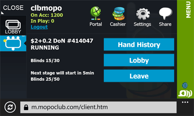 แอพโป๊กเกอร์สำหรับ windows phone